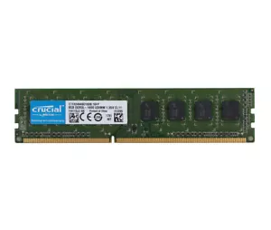 Crucial 8GB PC3L 12800U 2RX8 DDR3L 1600 MHz Arbeitsspeicher RAM DIMM" - Bild 1 von 6