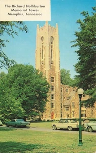 Postcard The Richard Halliburton Memorial Tower Memphis Tennessee TN - Picture 1 of 2