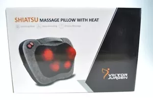 VIKTOR JURGEN Rückenmassagegerät Nackenmassagegerät mit Wärme, Massagekissen offene Box - Bild 1 von 11