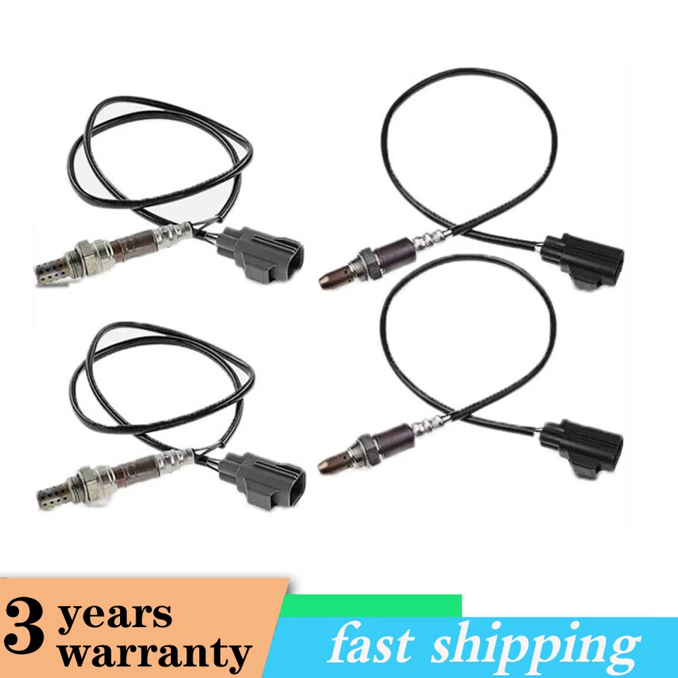 4pcs Oxygen Sensors Up+Down For 2011-2012 Jaguar XF & 2010-2013 Jaguar XJ 5.0L - Изображение 1 из 4