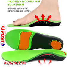 Orthotic Insoles Shoes Insert Pad Flat Feet High Arch Support Plantar Fasciitis