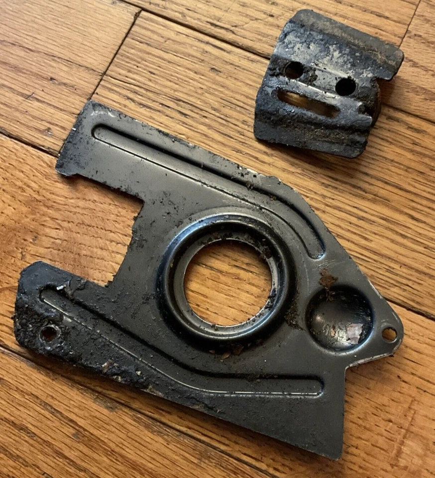 Placa de barra de motosierra Craftsman modelo 358.341140 parte #530029285 placa de piñón Foto 1 de 4