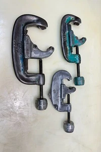 RIDGID Model No. 40 + No. 30 + No. 20 Screw Feed Tubing Pipe Cutter Lot Of 3 - Picture 1 of 5
