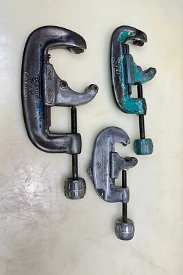 RIDGID Model No. 40 + No. 30 + No. 20 Screw Feed Tubing Pipe Cutter Lot Of 3 - Image 1 of 4