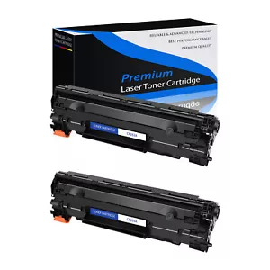 2PK CF283A TONER CARTRIDGE for HP 83A LASER JET MFP M125 MFP M127 M127fn M201n - Picture 1 of 23