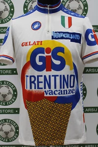 Maglia ciclismo bike GELATI GIS CASTELLI TG XL Z481 shirt maillot trikot jersey - Imagen 1 de 3