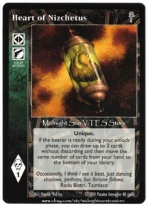 Heart of Nizchetus Fifth Edition V5 2024 V:TES VTES Vampire CCG - Picture 1 of 1