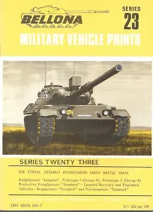 Bellona #23 Tanque de Batalla Principal Bundeswehr alemán LEOPARDO Recuperación Bergepanzer - Imagen 1 de 6