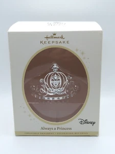 Hallmark Keepsake Ornament Disney Always a Princess Tiara 2006 Swarovski Kristall - Bild 1 von 5