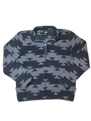 The North Face Jacket Adult Large Aztec Geometric Half Zip Fleece Outdoor - Image 1 of 4