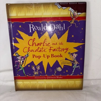 Charlie and Chocolate Factory Pop Up Book Dahl Blake Collectors HC 2001 First Ed Foto 1 de 4