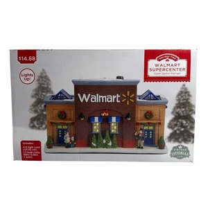 Holiday Time Walmart Super Center Klingelklingel 2018 Victorian Village mit Licht - Bild 1 von 15