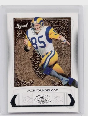 2009 Donruss Classics Jack Youngblood /999 #121 Rams - Image 1 of 2