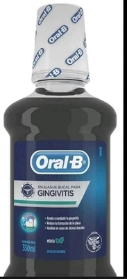 4X ENJUAGUE BUCAL ORAL-B CLEAN MOUTH WASH GINGIVITIS COMBAT MENTA MINT 350ML ❤️ - Image 1 of 4
