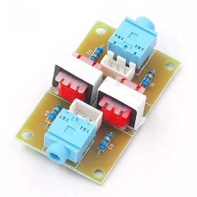 Stereo Audio Isolator Common Ground Suppression Module Transformer Coupler - Image 1 of 4