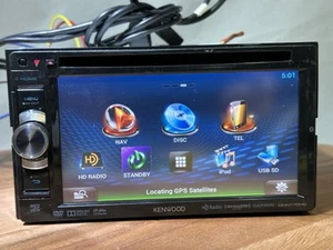 Kenwood Car Stereo CD DVD BLUETOOTH Built In Garmin Navigation System DNN770HD - Picture 1 of 5
