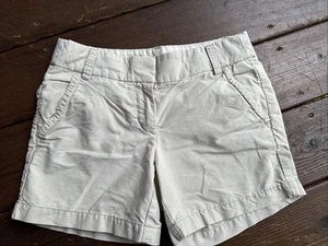 J.Crew Women’s Size 0 Tan 100% Cotton Chino Shorts - Picture 1 of 4