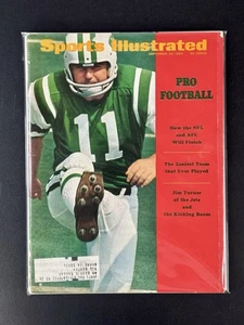 September 22 1969 Jim Turner, New York Jets SPORTS ILLUSTRATED - Picture 1 of 3