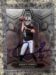24 Panini Mosaic -Aiden O'Connell autografati su card auto con autenticità COA - Foto 1 di 2