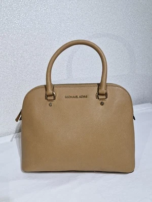 Michael Kors Camel/Tan Leather Saffiano Bag - Image 1 of 4