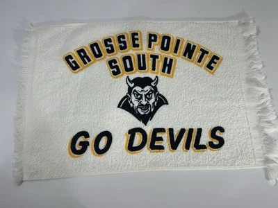Toalha esportiva vintage Grosse Pointe South High School Michigan Go Devils - Imagem 1 de 4
