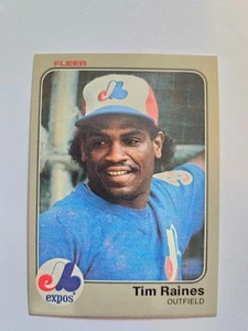 1983 Fleer Tim Raines #292 NM - Bild 1 von 1