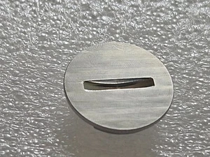 Cubierta de tapa de puerta de batería para Nikon F2 pieza de recambio de metal NOS - Imagen 1 de 5