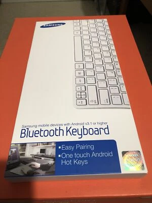 SAMSUNG Android Bluetooth Keyboard White 4209B - NIB Brand New! - Image 1 of 3