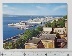 I123301 postcard - Taranto - torpedo boat station - VG 1972 - Picture 1 of 2