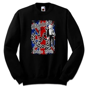 SKINHEAD 50 JAHRE Sweatshirt Neu S-XXL Skinhead 1969 Oi Punk Pullover Oi! Skins - Imagen 1 de 2