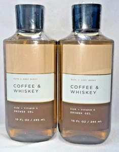 2 Coffee & Whiskey Bath & Body Works Shower gel 10 fl oz - Picture 1 of 1