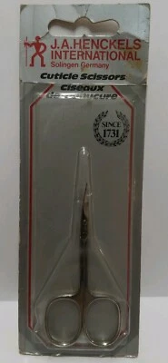 J. A. Henckels Cuticles and Hangnails Trimmers, Germany Vintage, New Scissors  - Image 1 of 3