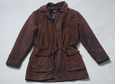 Chaqueta de cuero WILSONS Adventure Bound, invierno aislante, marrón, talla S Foto 1 de 4