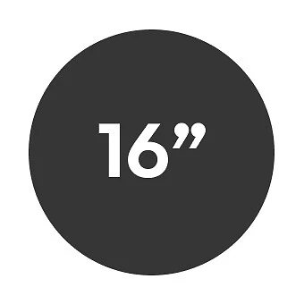 16"