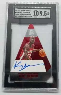 Preferred Kenny Anderson Red Choice Award 2013-14 automático #14/74 SGC 9,5 automático 10 Foto 1 de 2