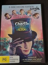 Charlie And The Chocolate Factory (DVD, 2005) Good Condition Free Postage 
