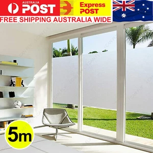 90cm*3m/5m Clear Frosted Home Window Glass Removable Privacy Film DF - Picture 1 of 14