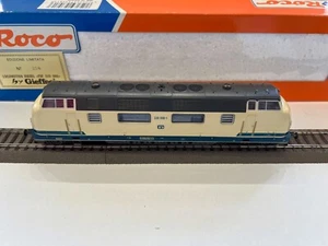 ROCO HO 43581 SERIE NUMERATA LOCOMOTIVA DIESEL FERROVIE PADANE V 220 006-1 SUPER - Foto 1 di 8