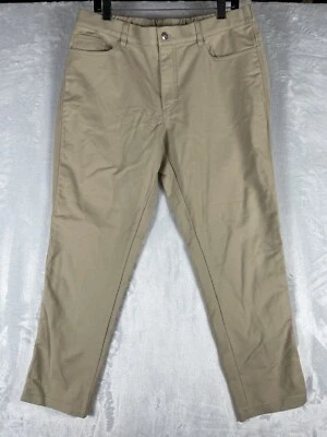 BearBottom Pants XL 30 - 34x30 Elastic Waist Stretch Performance Chino Slim Tan - Image 1 of 4