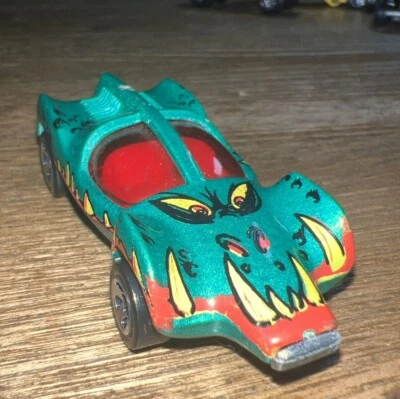 De colección Mattel Hot Wheels 1983 Hammerhead Mantis Dragon Malasia Raro Verde 1:64 Foto 1 de 4