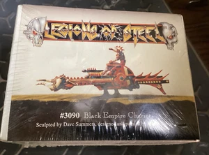 GLOBAL GAMES LEGIONS OF STEEL #3090 BLACK EMPIRE CHARIOT MODEL KIT SEALED - Picture 1 of 3