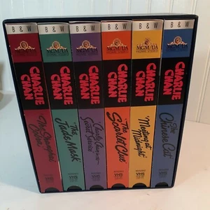Charlie Chan 6 VHS Tape Critics Choice Collection  Pre-owned - Picture 1 of 8