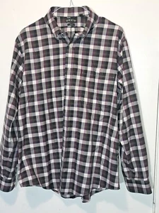 EUC Orvis Mens Size XL Trim Fit Plaid Button Down Shirt  - Picture 1 of 3
