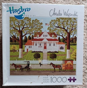 Charles Wysocki - Ice Cream & Hopscotch -1000 Pc New but box is slightly dented. - Picture 1 of 2