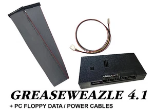 Greaseweazle V4.1 USB in Case + PC Data Cables 45CM Amiga Floppy Disk Adapter - Picture 1 of 3