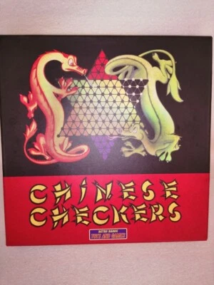 Chinese Checkers Wooden Board Game Strategic Halma Kids Classic Family Game of 6 - Image 1 of 4