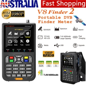 Digital Satellite Finder FTA DVB-S2/S2X Sat Finder 3.5 LCD Signal Meter Detector - Picture 1 of 22