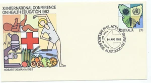 Australia 1982 Primer Día Cubierta Papelería Sobre Interno Educación para la Salud  - Imagen 1 de 2