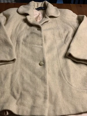 Chaqueta de manga larga de lana Herman Kay vintage para mujer talla 14  Foto 1 de 4