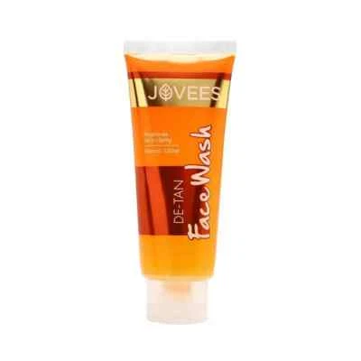 3XJovees Herbal De-Tan Face Wash For Tan Removal Brightening & Glowing Look120ml - Image 1 of 4